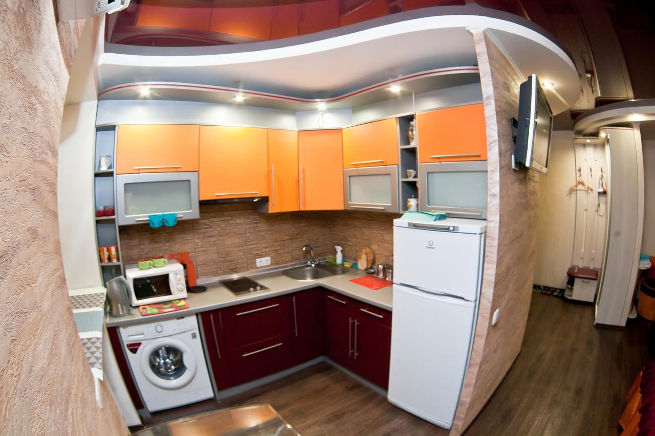 Затишна Квартирка Aparthotel Kremenchuk Bagian luar foto